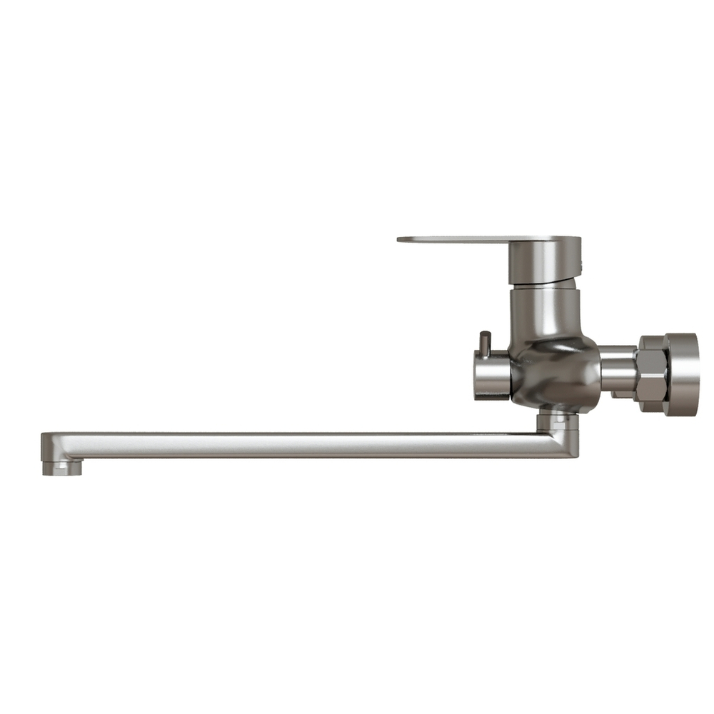 Смеситель для ванны и раковины 35k MIXLINE MLSS36-02 "Steel Kit" НЕРЖ