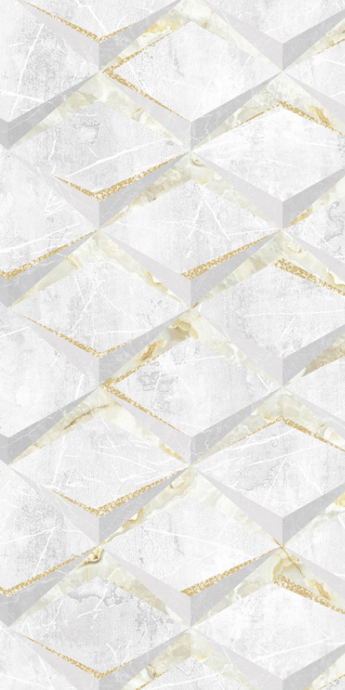 Панель ПВХ термопечать Каменная чешуя узор 669 2700х250 мм