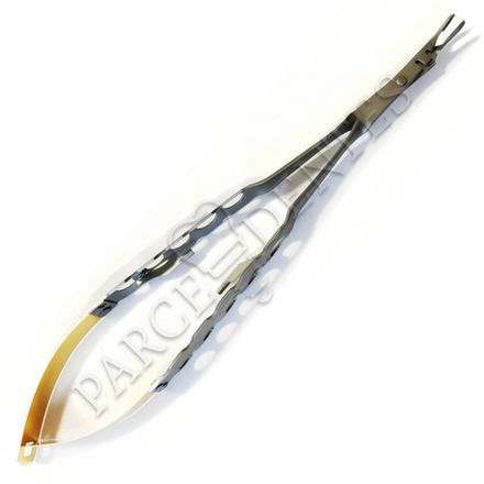 Микроиглодержатель облегченный 180 мм, Сastroviejo TC