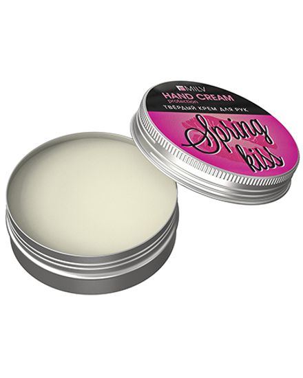 Твёрдый крем для рук Milv «Весенний поцелуй». 45 г