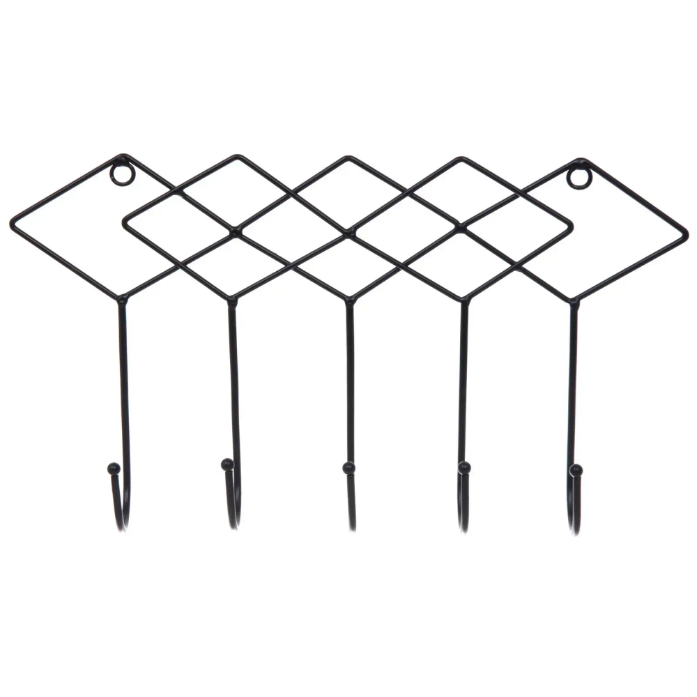 Ключница настенная металлическая «ЛОФТ ВОСТ», фритола, цвет чёрный, 30*17*4см