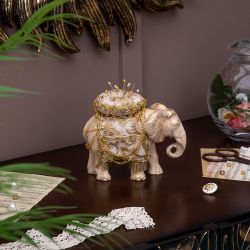 Игольница Слон Айвори Голд