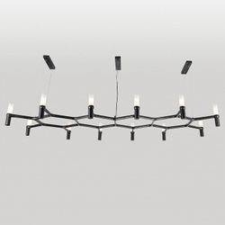 Подвесная люстра Lussole Bend LSP-8910