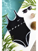 купальник слитный спортивный для бассейна утягивающий