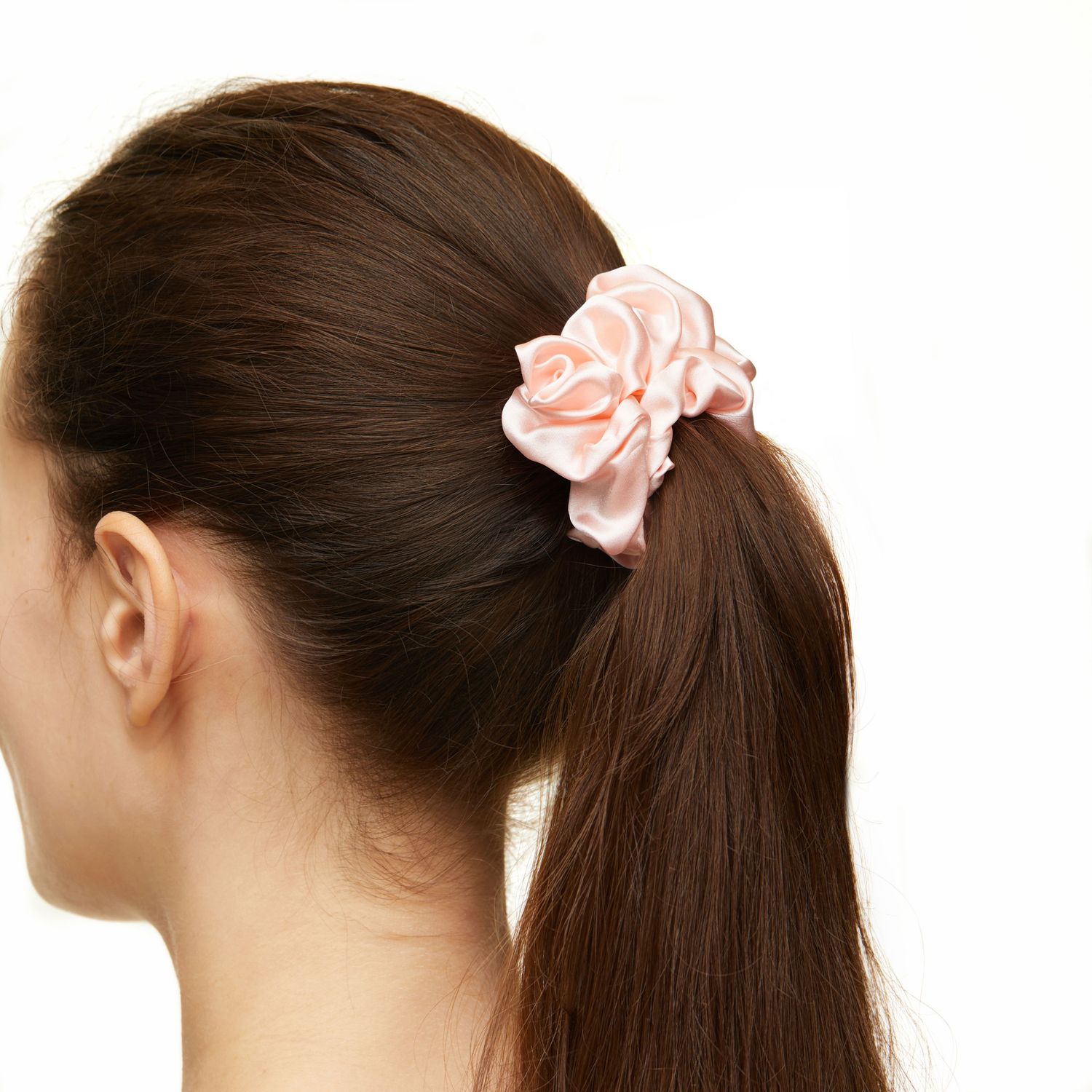 Набор резинок Big Silk Hair Scrunchies – Pink