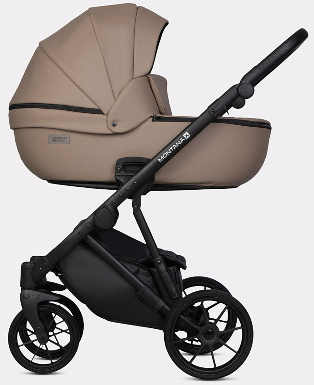 Детская коляска Riko Basic Montana X Ecco 2 в 1 22 Beige (бежевый)