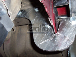 Фаркоп оцинкованный Galia H043A для Hyundai Matrix 2001-2008(паспорт и сертификат в комплекте)(без электрики)