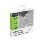 Переходник-адаптер Lightning 8-pin - 3.5 mm jack, белый