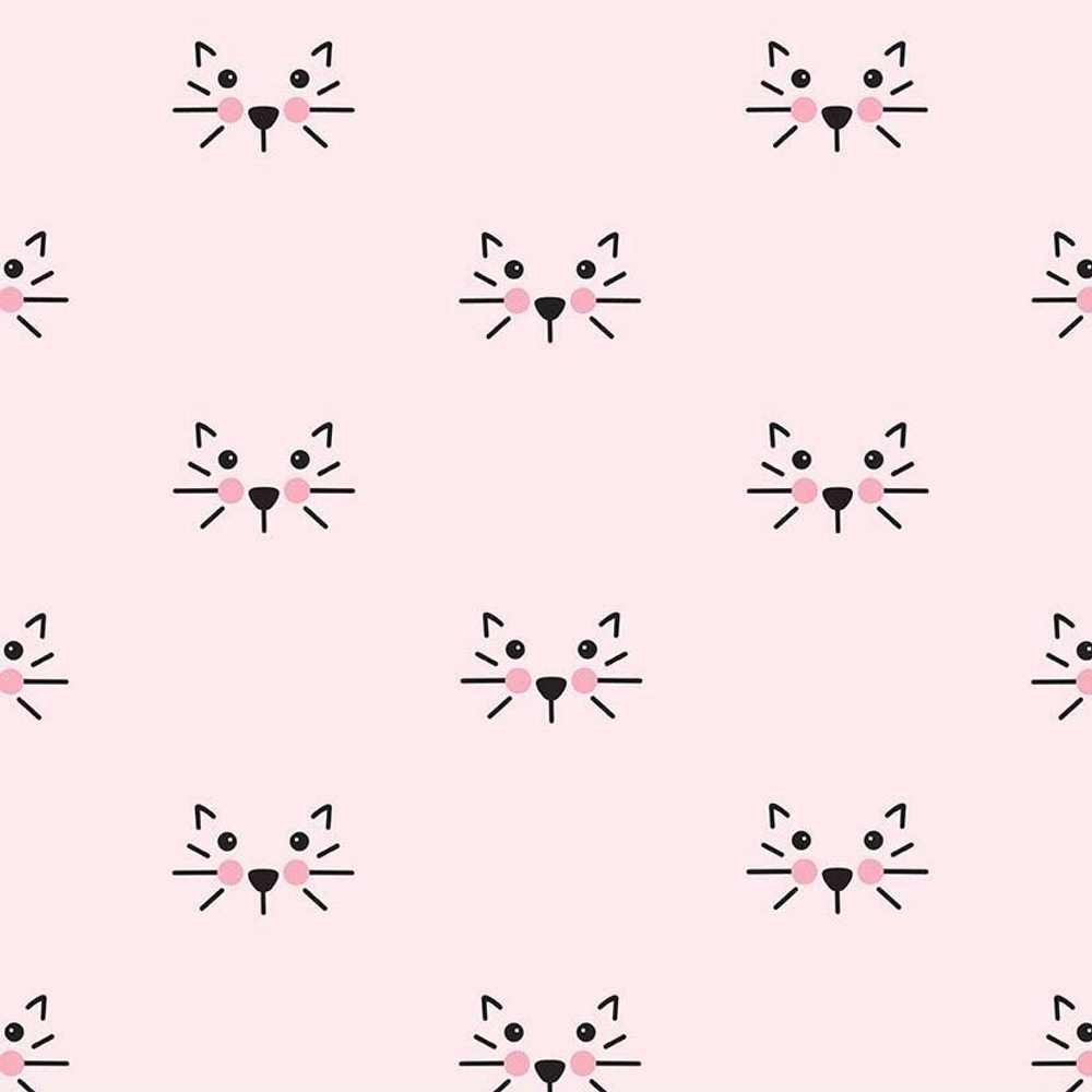 Муслиновая пеленка Cat (pink)