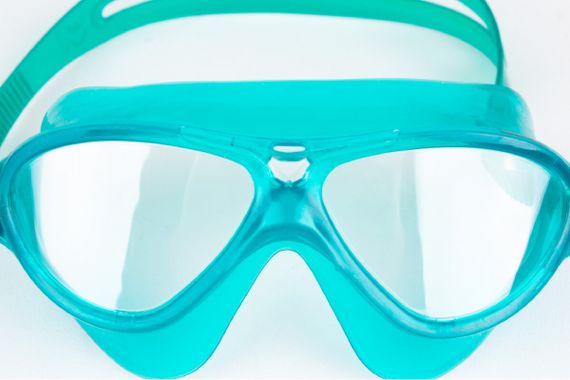Очки-маска для плавания детские Seac Riky бирюзовый