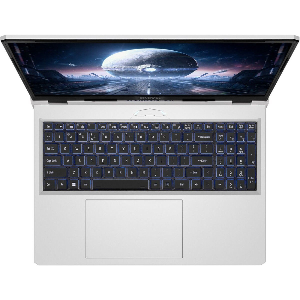 Ноутбук  Colorful EVOL P15 24-HD55D16512A-G-RU-KA 15.6 ", Core i5, 16 Гб RAM, 512 Гб SSD, GeForce RTX 4050, Белый