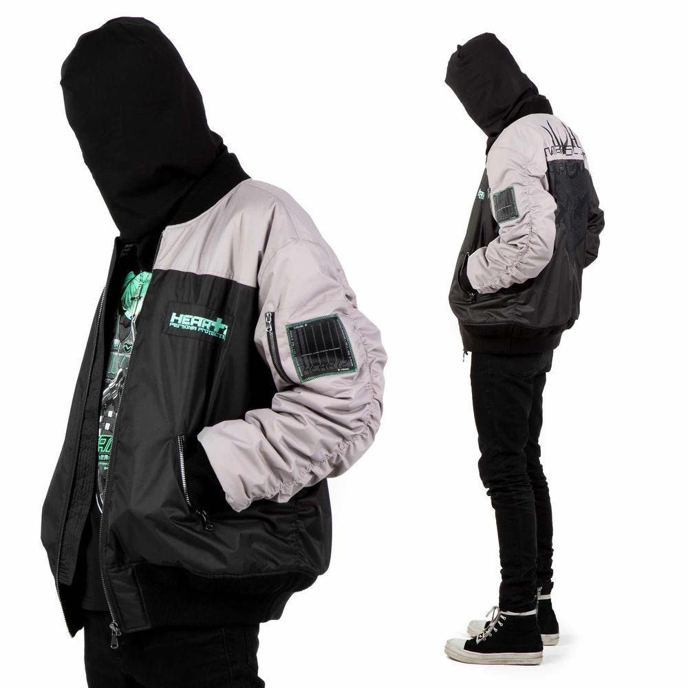 Купить Бомбер Heartz Type-A Flight Jacket Monochrome Черный Бомбер Heartz Type-A Flight Jacket Monochrome Черный