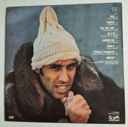 Винтажная виниловая пластинка LP Adriano Celentano Soli (France 1979)