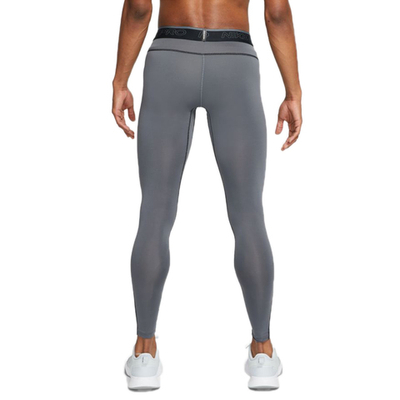 Мужские теннисные штаны Nike Pro Dri-Fit Tights - iron grey/black/black