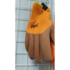 Перчатки акриловые со вспененным латексом 3/4 (до -15 С)