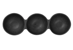 ASA Чаша Grande Nero III 32x6x10,5 см черный чугун