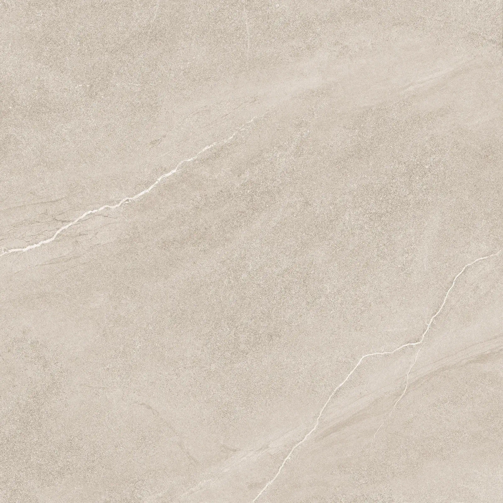 Керамогранит Alma Ceramica GFU6060RKL40R Rock Line 60x60 бежевый глазурованный матовый / карвинг / противоскользящий под камень