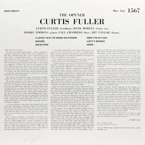 Curtis Fuller / The Opener (LP)