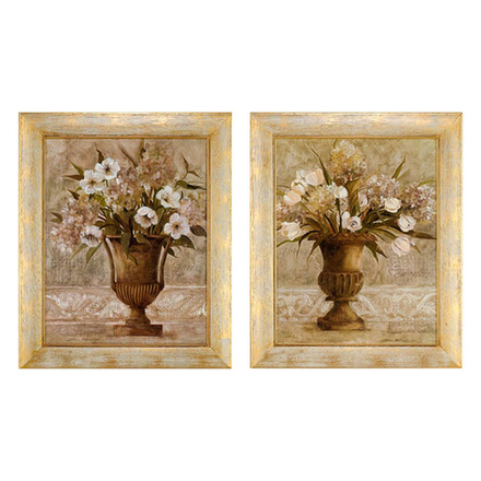 Картины "Букеты в бронзовых вазах"