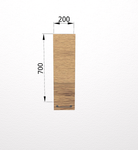 Лофт Дуб цикорий П 200