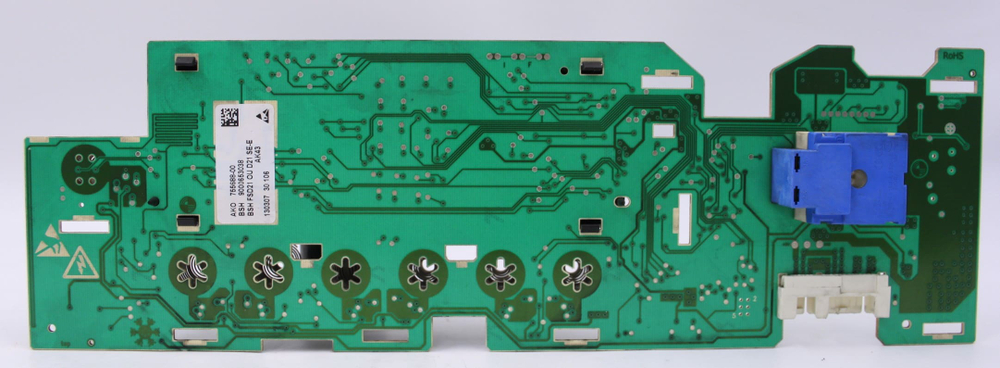 Модуль индикации стирально-сушильной машины Siemens WD14H441OE iQ500