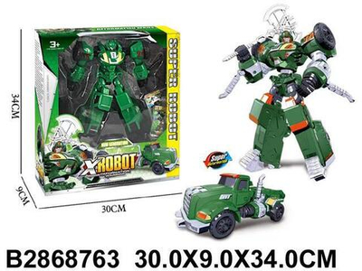 Трансформер-робот, коробка KKR-15