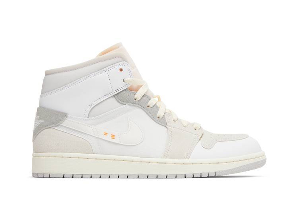 Кроссовки Jordan Air Jordan 1 Mid Se Craft "White And Phantom"