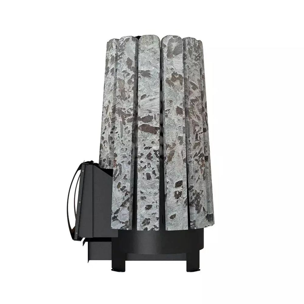 Дровяная банная печь Grill'D Cometa Vega 180 Short Window Max Stone Pro (Серпентинит)