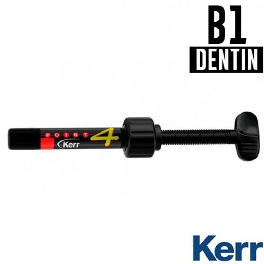 Point 4 Dentin B1, шприц (4гр), микрогибридный композит