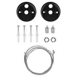 Светильник LED ЭРА Geometria SPO-114-B-40K-036 Block 36Вт 4000К 3000Лм IP40 1200*130*50 черный подвесной драйвер внутри