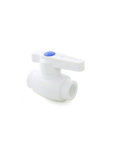 Кран шаровой стандартный проход PPR 40 бел. RTP 17501