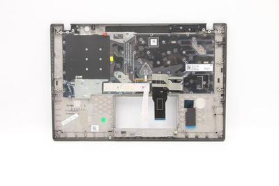 Верхняя панель с клавиатурой (топкейс) для ноутбука Lenovo ThinkPad T41s Gen 2. раскладка - русская, с подсветкой, черная (5M11C47973), оригинал