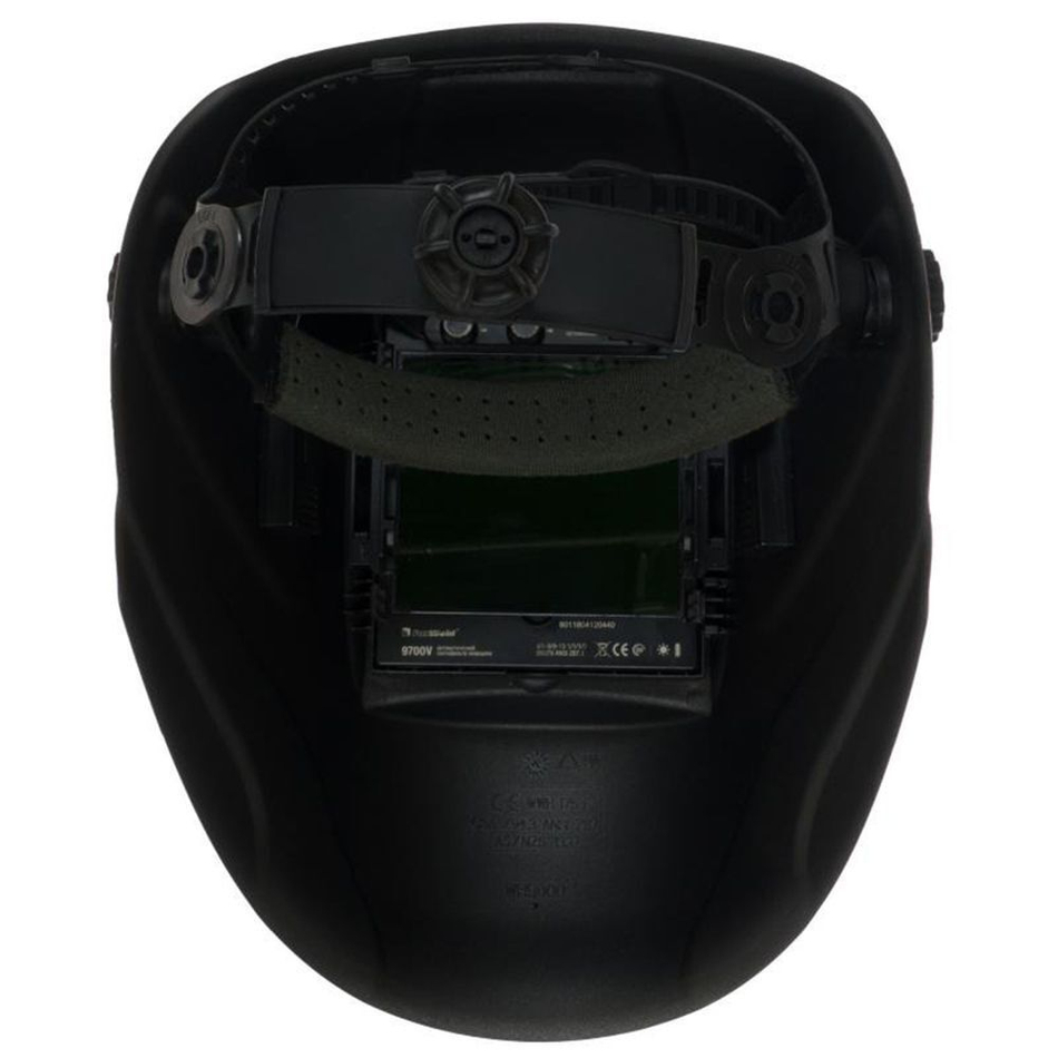 Маска сварщика хамелеон, с ручной регулировкой, FoxWeld, Gefest Вектор 9700V, 4 DIN, 13 DIN, 5296