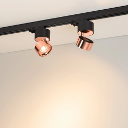 Светильник SP-PLURIO-TRACK-4TR-R77-9W Warm3000 (BK-COP, 36 deg, 230V) (Arlight, IP20 Металл, 3 года) 038123