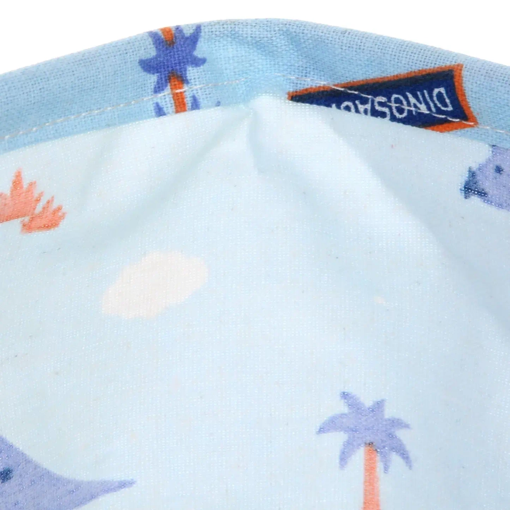 Корзина для хранения с ручками «ФРАТТИ БУМ», принт динозаврики, 33*33*33см (лейбл Селфи)