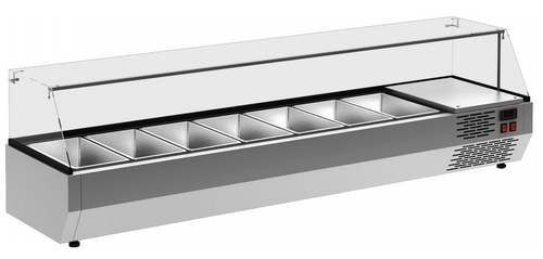 Холодильная витрина Carboma IDO A40 SM 1,6-G 0430 (VT3v-G)
