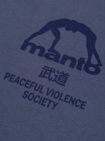 Футболка MANTO SOCIETY тёмно-синяя