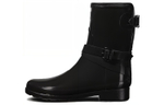 HUNTER Refined Thermal Waterproof Rain Boots Women"s Black