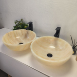 Раковина из оникса Bowl Yellow TinLip BO-62944 45*45*17 39