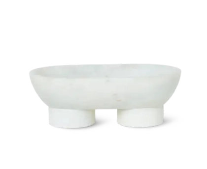 Чаша Ferm Living Alza Bowl, White, белый