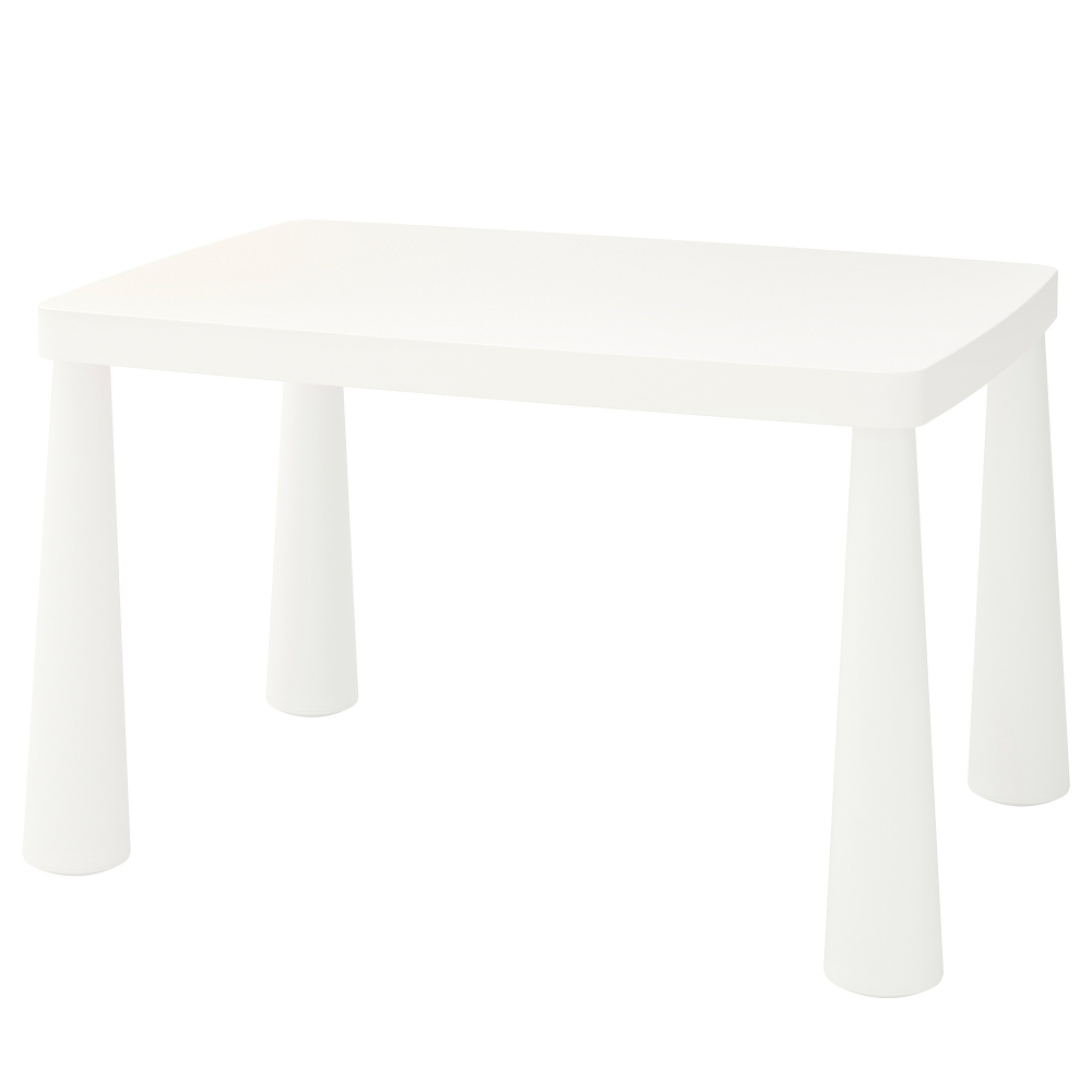 Детский стол BARNBORD, 77x55х48 см, полипропилен, белый