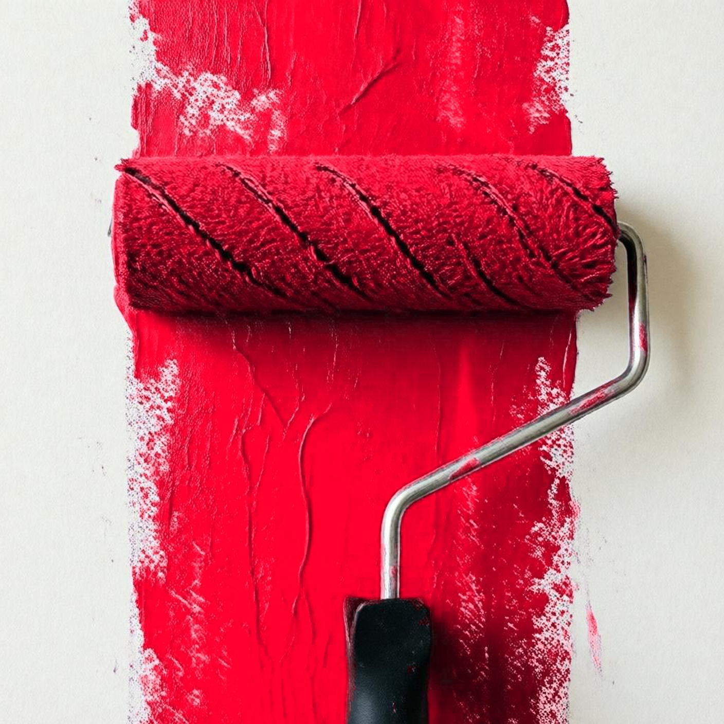Композитные панели 3 и 4 мм в корпоративном цвете Яндекс (Pantone 185 C) для объектов в России
