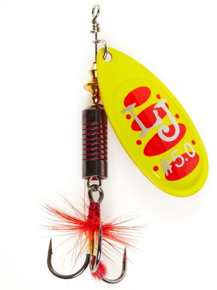 Блесна вращающаяся Lucky John BONNIE BLADE 5 13.4г 010 в блистере