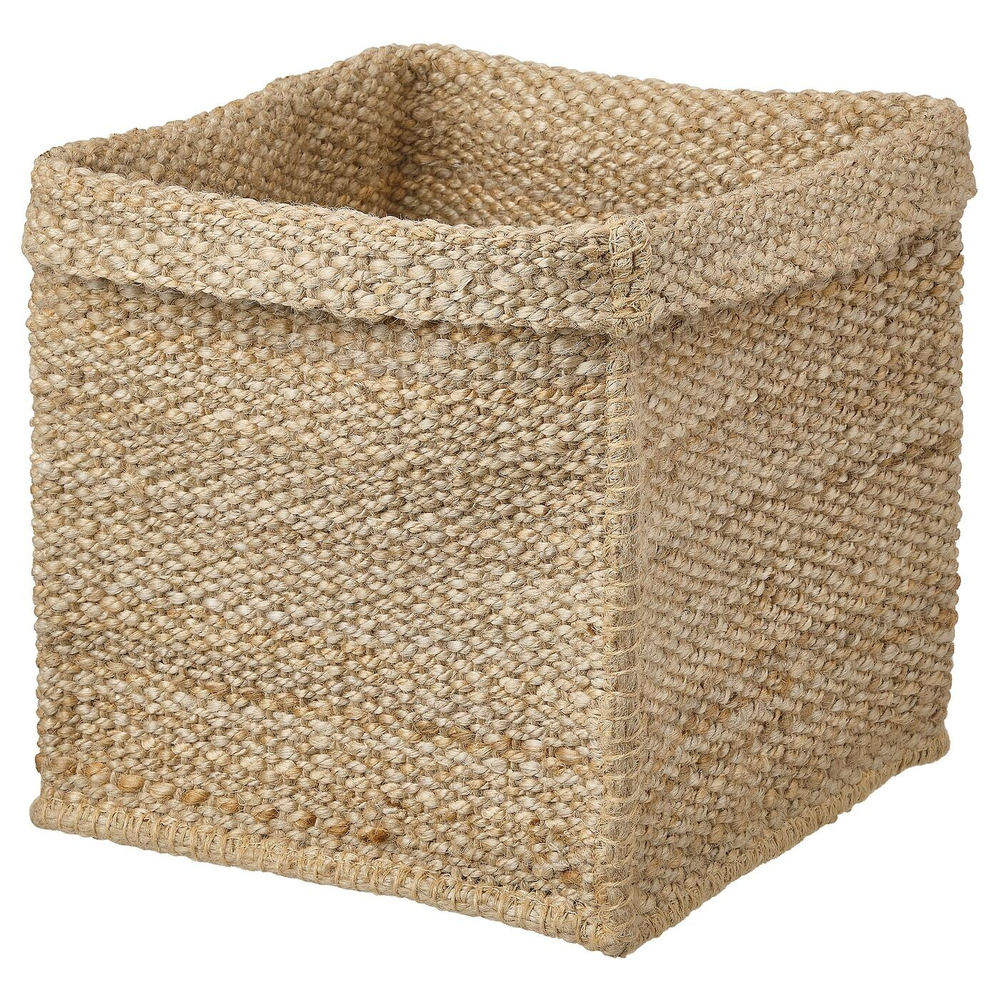 IKEA TJILLEVIPS  (ИКЕА ТЙИЛЛЕВИПС)  -  Корзина, джут, 30x30x35 см