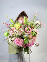 Букет авторский Шелковая свежесть