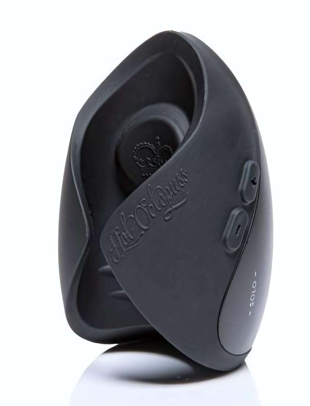 Черный инновационный мужской вибратор PULSE SOLO ESSENTIAL (Цвет: черный)