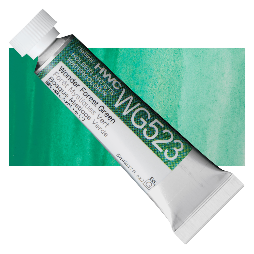 Акварель Holbein 5 мл. WG523 Wonder Forest Green