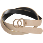 Ремень женский «Elegance - Top», микс 6 цветов, 110*2,5см