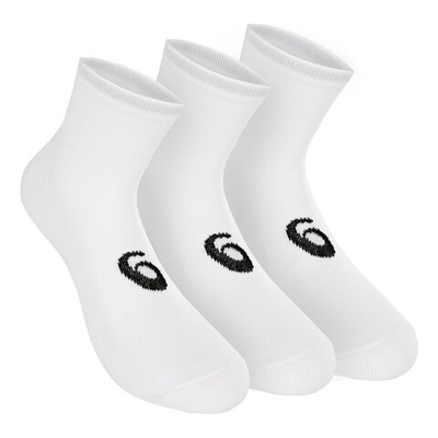 Носки теннисные ASICS Quarter Sports Socks 3 Pack - White, Black