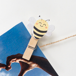 Декоративные прищепки «Пчелки», 3,5 см, 10 шт